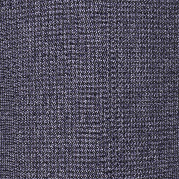 スーツセレクト 【発送在庫あり】【CLASSICO TAPERED】【秋冬】コーディネートパンツ付き/2釦シングルスーツ 1タック/ネイビー×ハウンドトゥース+グレーソリッドパンツ/ウエストムーブ/※パンツ裾上げ済仕様 ネイビー系(紺)