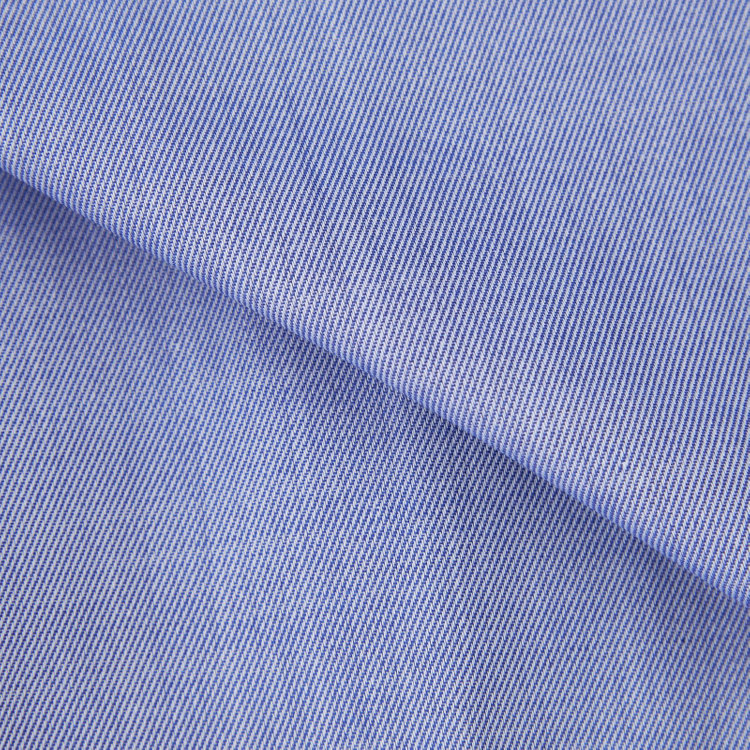 シルバーライン 【SILVER LINE】【形態安定】ワイドドレスワイシャツ/ブルー 青中間