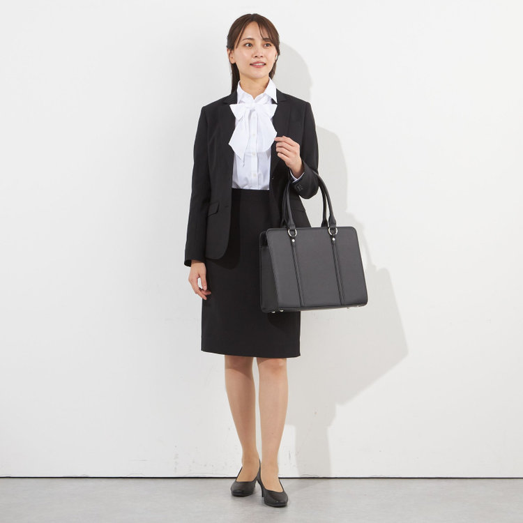 シルバーライン 【SILVER LINE】【年間】2釦ジャケット/ブラック/4S SUSTAINABILITY&ECOLOGY FABRIC 黒