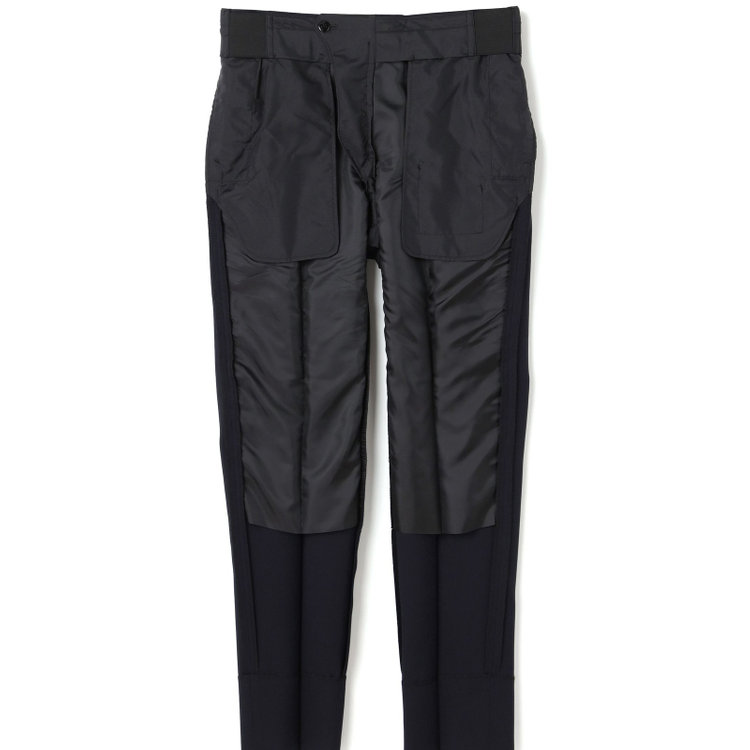 シルバーライン 【CLASSICO TAPERED】【秋冬】スペアパンツ付き/2釦シングルスーツ 1タック/ネイビー×シャドーストライプ/ウエストムーブ/4S SUSTAINABILITY&ECOLOGY FABRIC/※パンツ裾上げ済仕様 紺濃色