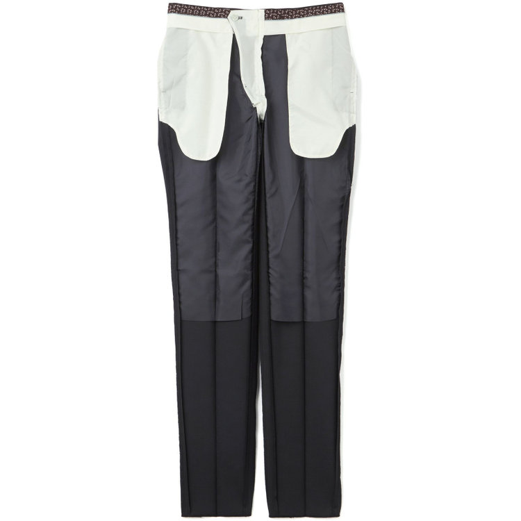 シルバーライン 【CLASSICO TAPERED】【年間】2釦シングルスリーピーススーツ 1タック/ブラック×シャドーチェック/NEW ZEALAND WOOL MIX/※裾上げ必要 黒