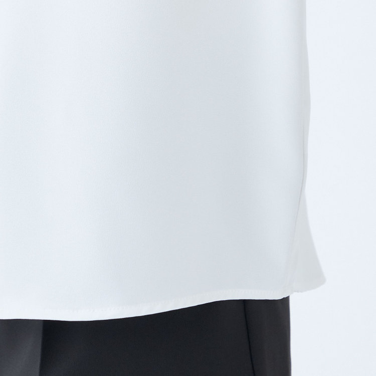 シルバーライン 【SILVER LINE/5分袖】プルオーバー/ホワイト 白