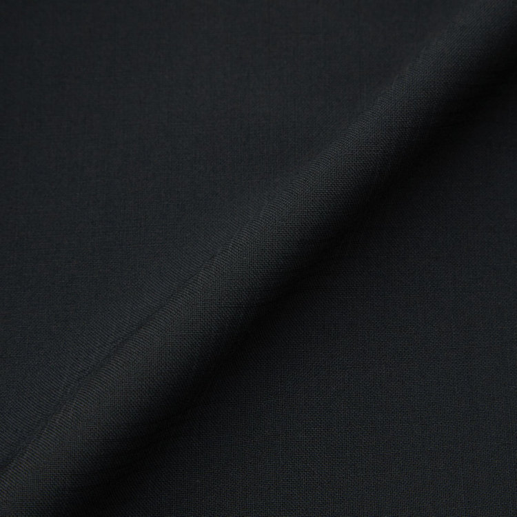 シルバーライン 【CLASSICO TAPERED】【年間】2釦シングルスリーピーススーツ 1タック/ブラック×シャドーチェック/NEW ZEALAND WOOL MIX/※裾上げ必要 黒