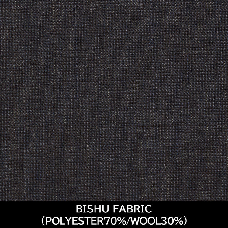 スーツセレクト 【日本製】【MEN'S】【パターンオーダー】【KSW】【春夏】スーツ/パープルネイビー/BISHU FABRIC (POLYESTER70% WOOL30%) ネイビー系(紺)