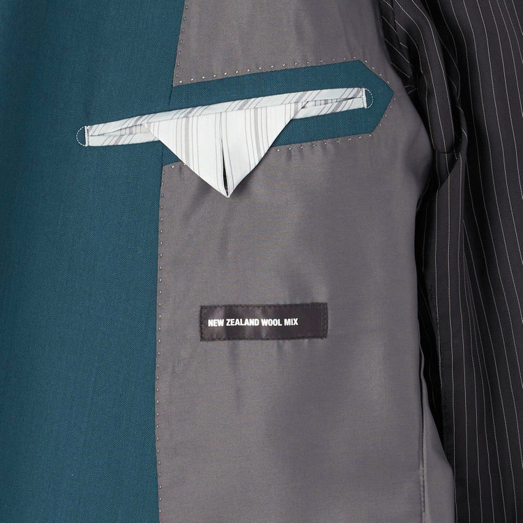 シルバーライン 【CLASSICO TAPERED】【春夏】6釦2掛けダブルスーツ 2タック/グリーン/NEW ZEALAND WOOL MIX/裾直し必要 緑中間