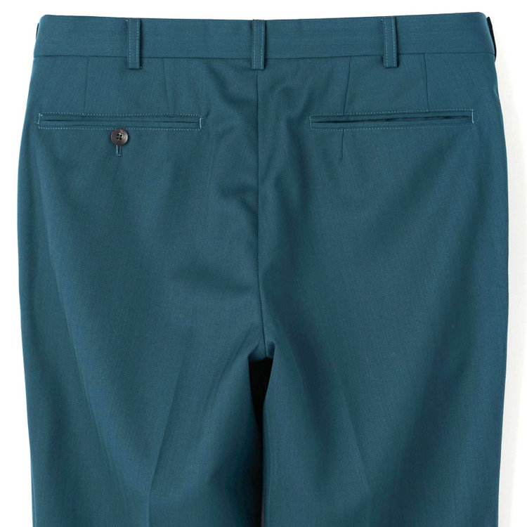 シルバーライン 【CLASSICO TAPERED】【春夏】6釦2掛けダブルスーツ 2タック/グリーン/NEW ZEALAND WOOL MIX/裾直し必要 緑中間