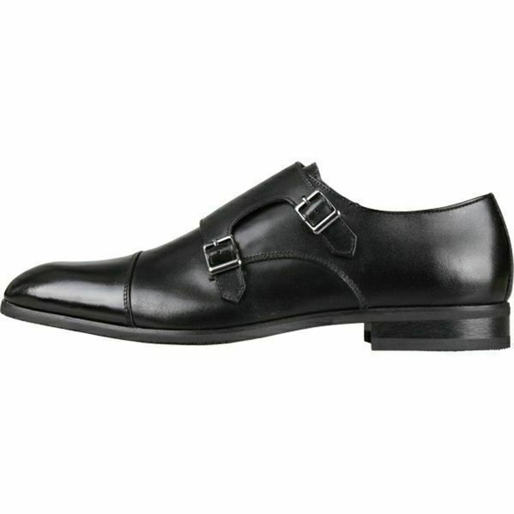 ブラックライン 【WEB限定/OUTLET】【SL】ダブルモンクストラップ ドレスシューズ/ブラック ブラック系(黒)