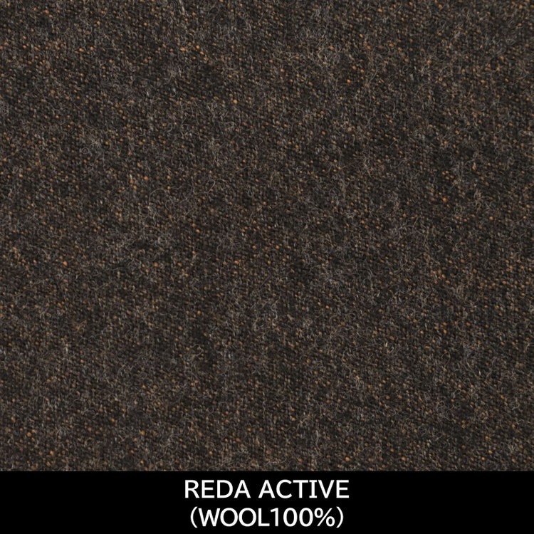 スーツセレクト 【日本製】【MEN'S】【パターンオーダー】【SKINNY】【秋冬】スーツ/ブラウン/REDA ACTIVE(WOOL100%) ブラウン系(茶)