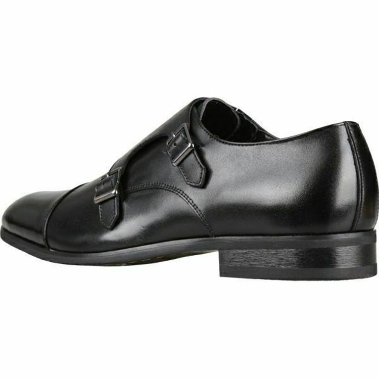 ブラックライン 【WEB限定/OUTLET】【SL】ダブルモンクストラップ ドレスシューズ/ブラック ブラック系(黒)