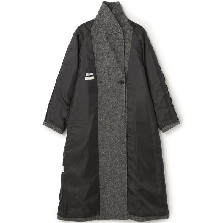 シルバーライン 【SL】ダブルベルテッドチェスターコート/グレー/RE:NEWOOL グレー濃色