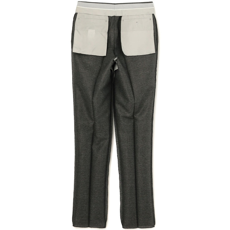 シルバーライン 【5DAYS CLOSET】【RBC】【春夏】1タックテーパードパンツ/カーキ×チェック/ウエストムーブ仕様/4S SUSTAINABILITY&ECOLOGY FABRIC/※裾上げ必要 その他