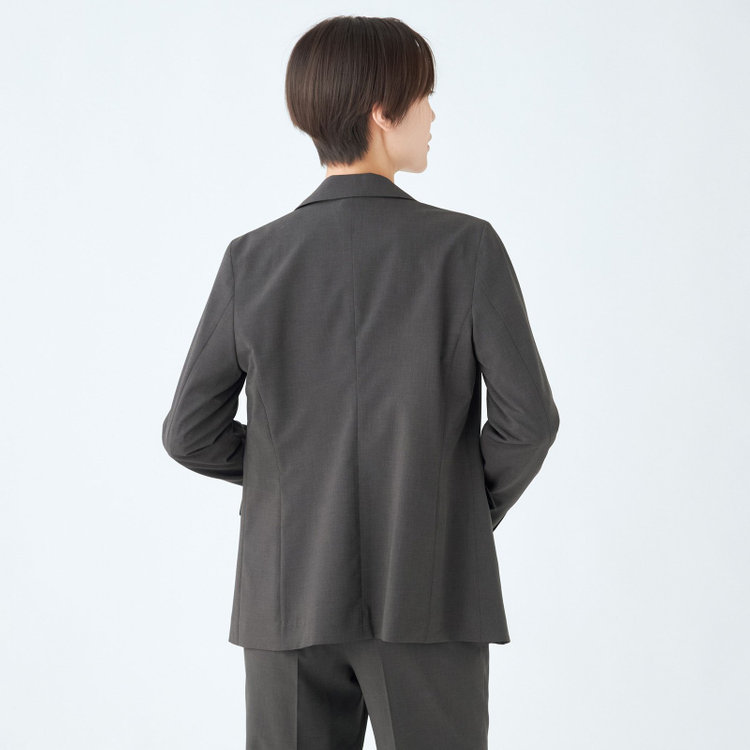 シルバーライン 【SL】【年間】1釦ジャケット/グレー/ウォッシャブル グレー濃色