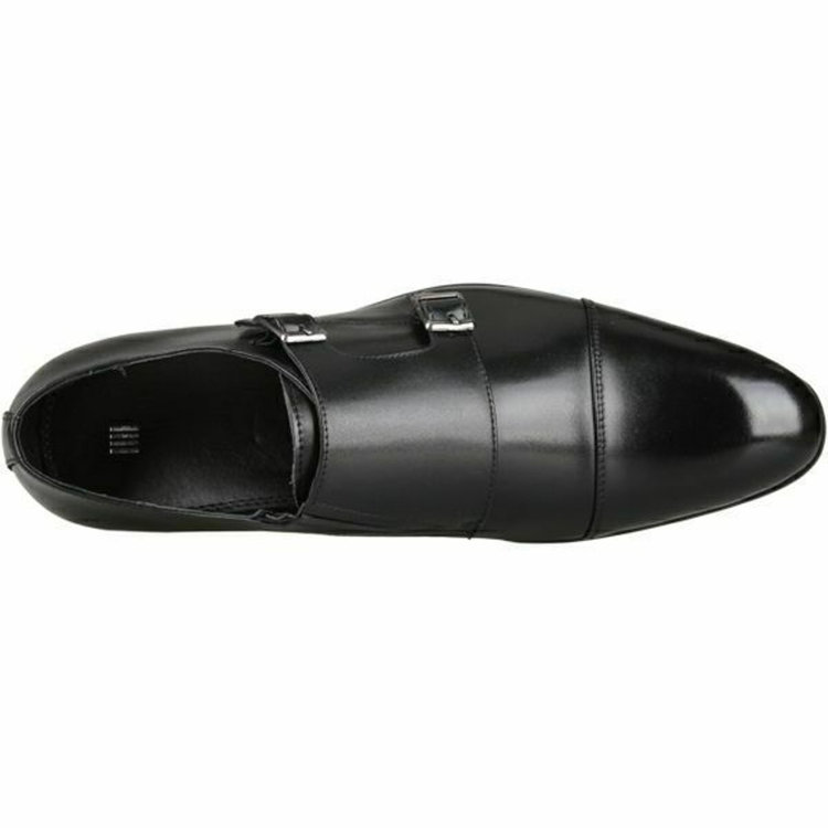 ブラックライン 【WEB限定/OUTLET】【SL】ダブルモンクストラップ ドレスシューズ/ブラック ブラック系(黒)