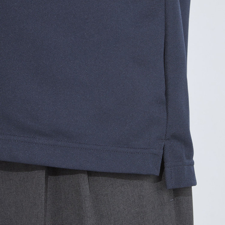 シルバーライン 【発送在庫あり】【WEB限定】【RBC/半袖】ボタンダウンビズポロシャツ プルオーバータイプ/ネイビー/4S 青濃色