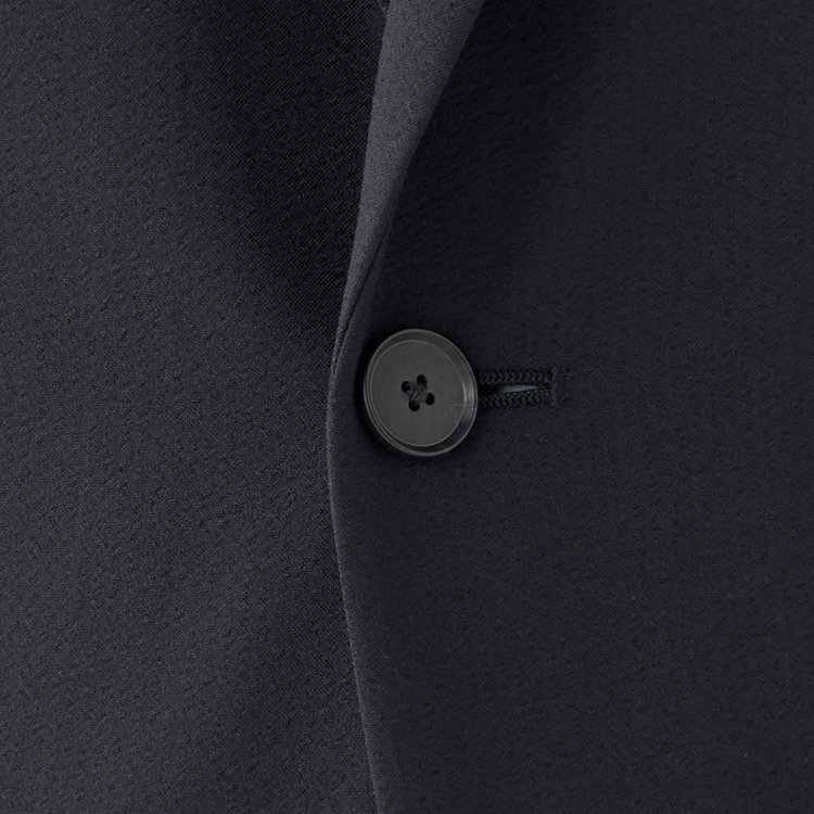 シルバーライン 【CLASSICO TAPERED】【春夏】2釦シングルジャケット/ブラック/4S SUSTAINABILITY&ECOLOGY FABRIC 黒