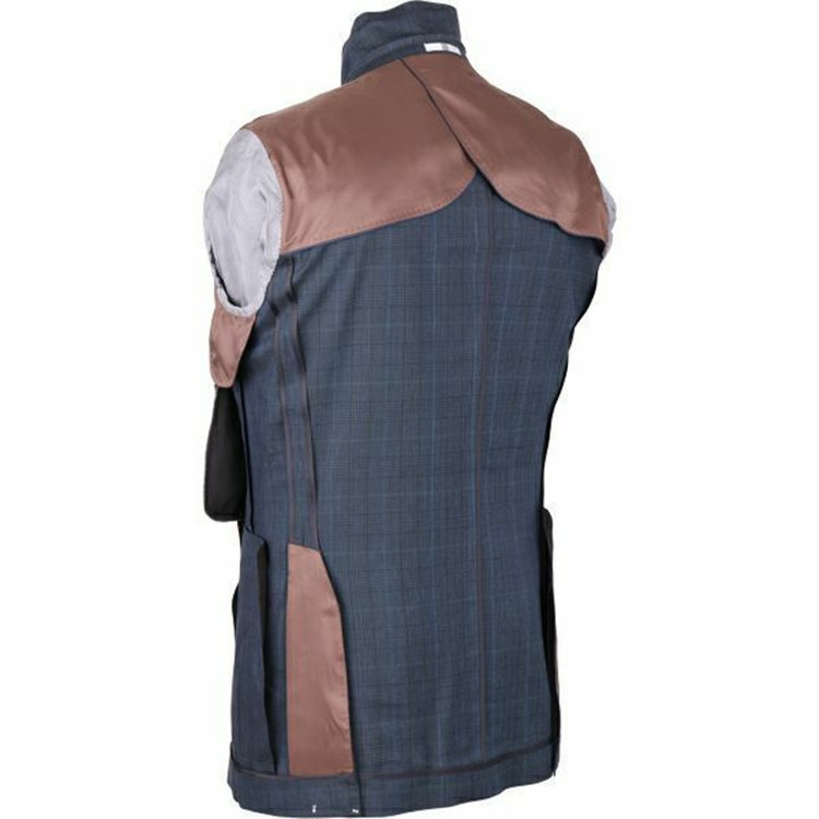 スーツセレクト 【WEB限定/OUTLET】【CLASSICO TAPERED】【春夏】2釦シングルスーツ 1タック/ネイビー×チェック/TRABALDO TOGNA estrato fabric made in italy ネイビー系(紺)