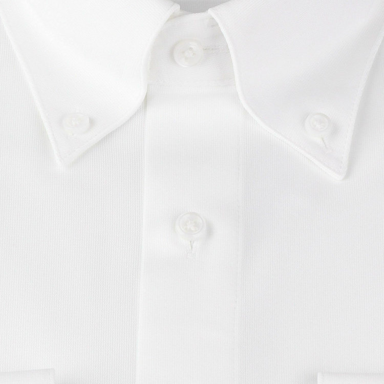 ブラックライン 【WEB限定/OUTLET】【発送在庫あり】【WEB限定】【BLACK LINE】ボタンダウンワイシャツ/ホワイト/「4S」スーパーノンアイロン・ストレッチ ホワイト系(白)