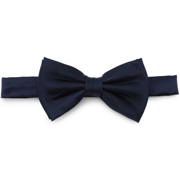 蝶ネクタイ/ネイビー×サテン（S-CT-MJ-NV_T）｜レディース（レディース