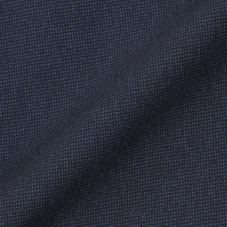 ブラックライン 【SLIM TAPERED_2】【年間】2釦シングルスリーピーススーツ 0タック/ネイビー/ウエストシャーリング/4S SUSTAINABILITY&ECOLOGY FABRIC/リバーシブルベスト仕様（グレー）/※パンツ裾上げ済仕様 紺濃色