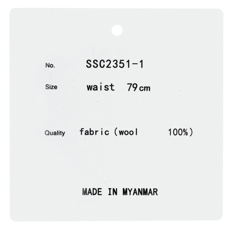 SUIT SELECT　アウトレット 【WEB限定/OUTLET/汚れ・キズ等有】【CLASSICO TAPERED】【春夏】ウール 1タックテーパードパンツ/ネイビー×ソリッド/ウエストムーブ/ウォッシャブル/※裾上げ必要 紺淡色