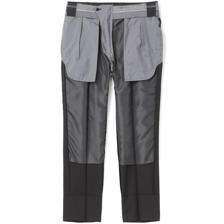 シルバーライン 【RBC】【春夏】2釦シングルスーツ 1タック/ブラック×チェック/ウエストムーブ/4S AIR SUSTAINABILITY&ECOLOGY FABRIC/※パンツ裾上げ済仕様 黒