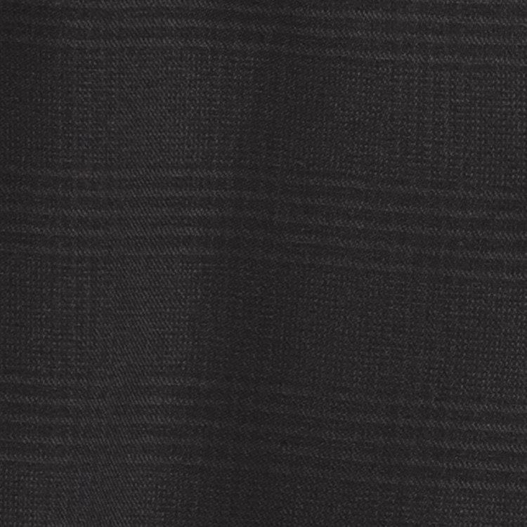 シルバーライン 【RBC】【春夏】2釦シングルスーツ 1タック/ブラック×チェック/ウエストムーブ/4S AIR SUSTAINABILITY&ECOLOGY FABRIC/※パンツ裾上げ済仕様 黒
