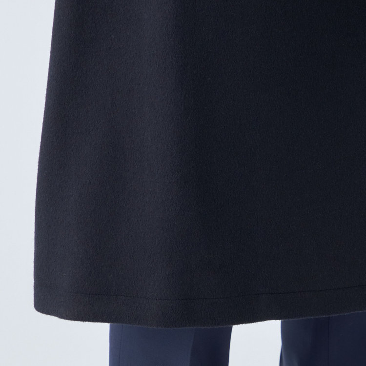 ブラックライン 【発送在庫あり】【SL】ウールブレンドタイロッケンコート/ネイビー ネイビー系(紺)