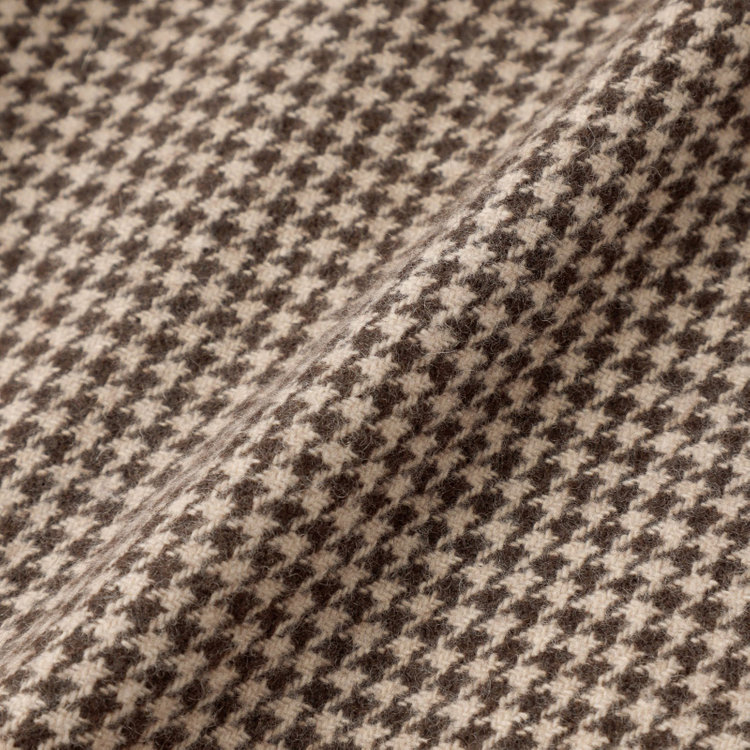 シルバーライン 【SL】ウールブレンドデュアリティショートコート/ブラウン/140S BLENDED EXTRA FINE MERINO WOOL 茶中間