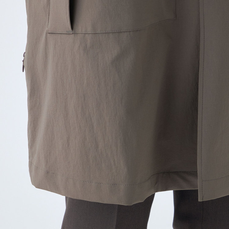 ブラックライン 【SL】3WAY スタンドカラーコート/グレージュ/WATERPROOF ブラウン系(茶)