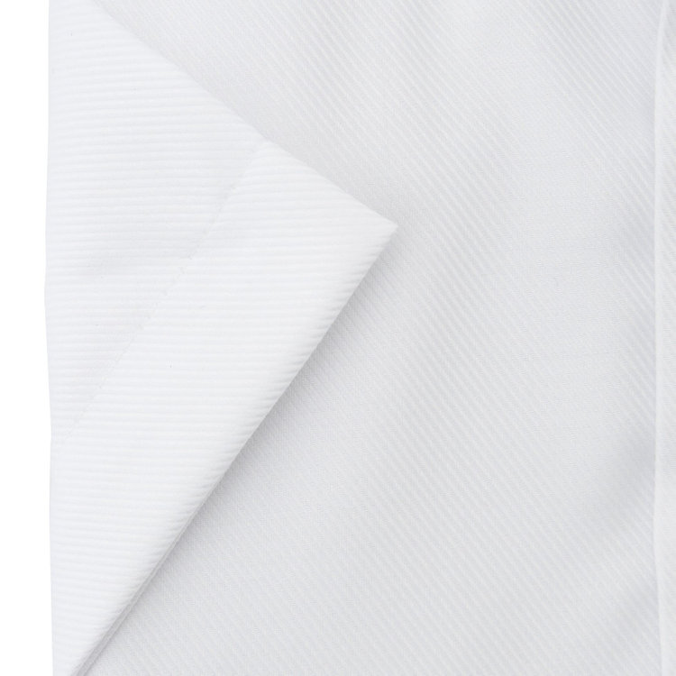 スーツセレクト 【発送在庫あり】【BLACK LINE/半袖】ボタンダウンワイシャツ/ホワイト×ドビー/「4S COTTON」スーパーノンアイロン・ストレッチ 白