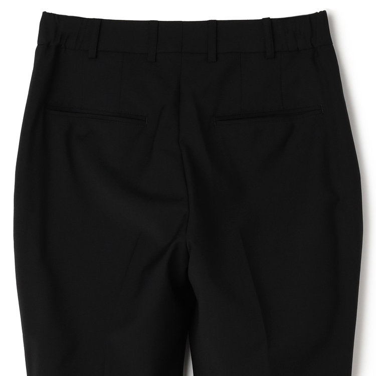 ブラックライン 【SUIT SELECT×Samantha Thavasa】【年間】ストレートパンツ/究極のブラック/4S/マシンウォシャブル/※裾上げ必要 黒