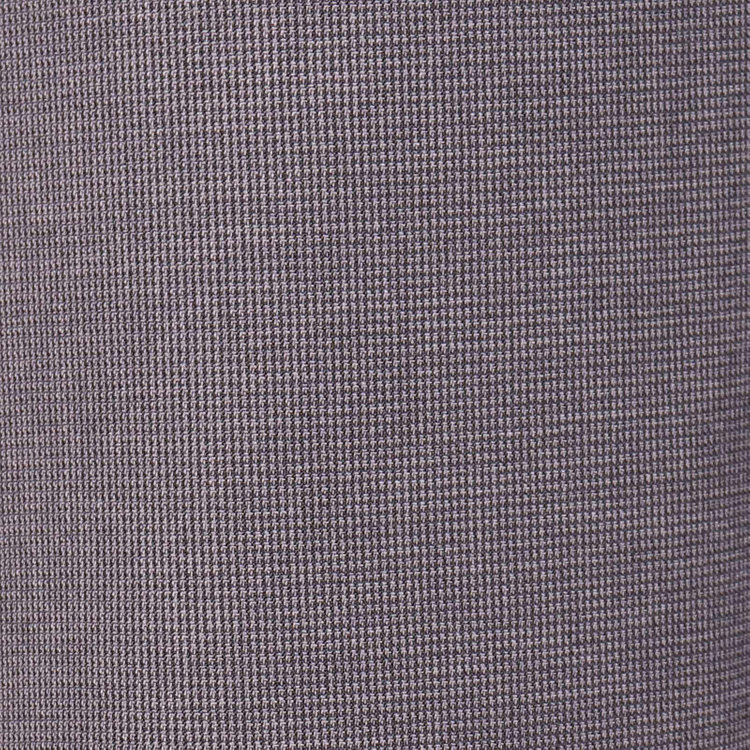 スーツセレクト 【発送在庫あり】【SLIM TAPERED_2】【春夏】2釦シングルスーツ 0タック/グレー×ハウンドトゥース/ウエストシャーリング/4S/※パンツ裾上げ済仕様 グレー系(灰)