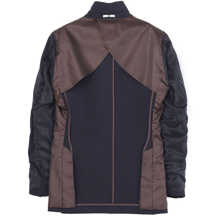 シルバーライン 【CLASSICO TAPERED】【春夏】2釦シングルスリーピーススーツ 1タックテーパードパンツ/ネイビー/ウエストムーブ/4S SUSTAINABILITY&ECOLOGY FABRIC/※パンツ裾上げ済仕様 紺濃色