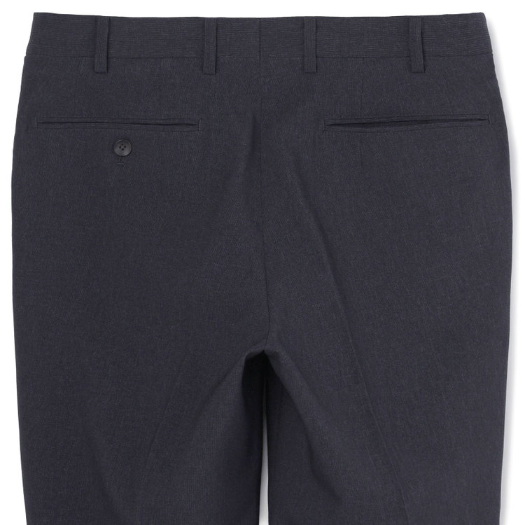 シルバーライン 【CLASSICO TAPERED】【春夏】2釦シングルスリーピーススーツ 1タックテーパードパンツ/ネイビー/ウエストムーブ/4S SUSTAINABILITY&ECOLOGY FABRIC/※パンツ裾上げ済仕様 紺濃色