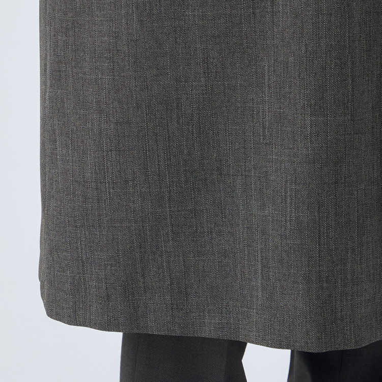 ブラックライン 【RBC】【カセット企画】ステンカラーラグランスリーブコート/グレー グレー中間