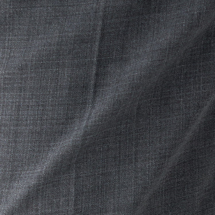 ブラックライン 【SLIM TAPERED_2】【春夏】2釦シングルスーツ 0タック/グレー×シャドー/ウエストシャーリング/4S SUSTAINABILITY&ECOLOGY FABRIC/※パンツ裾上げ済仕様 グレー中間