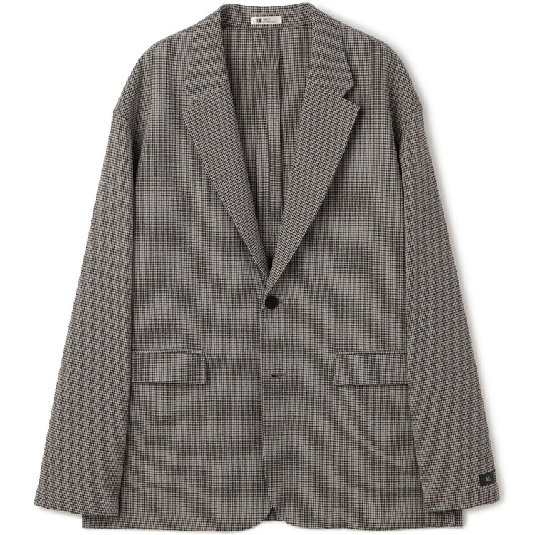 シルバーライン 【RBC】【春夏】オーバーサイズ2釦ジャケット/ブラウン×チェック その他