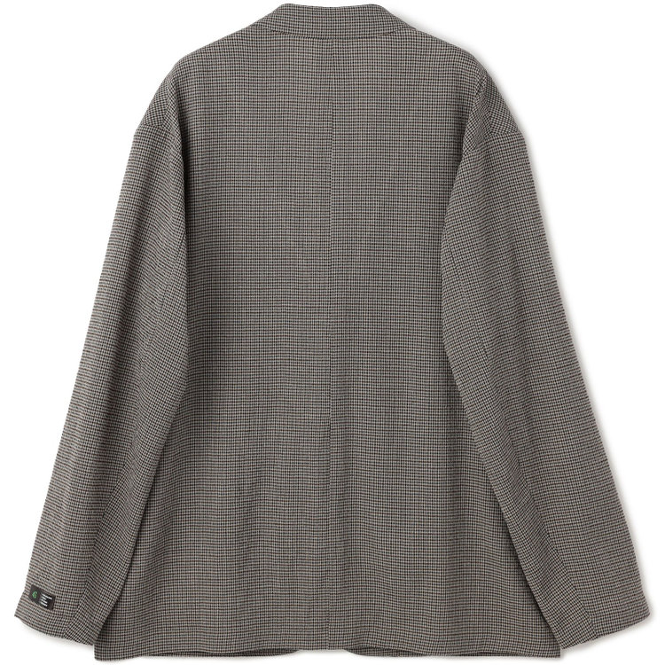 シルバーライン 【RBC】【春夏】オーバーサイズ2釦ジャケット/ブラウン×チェック その他
