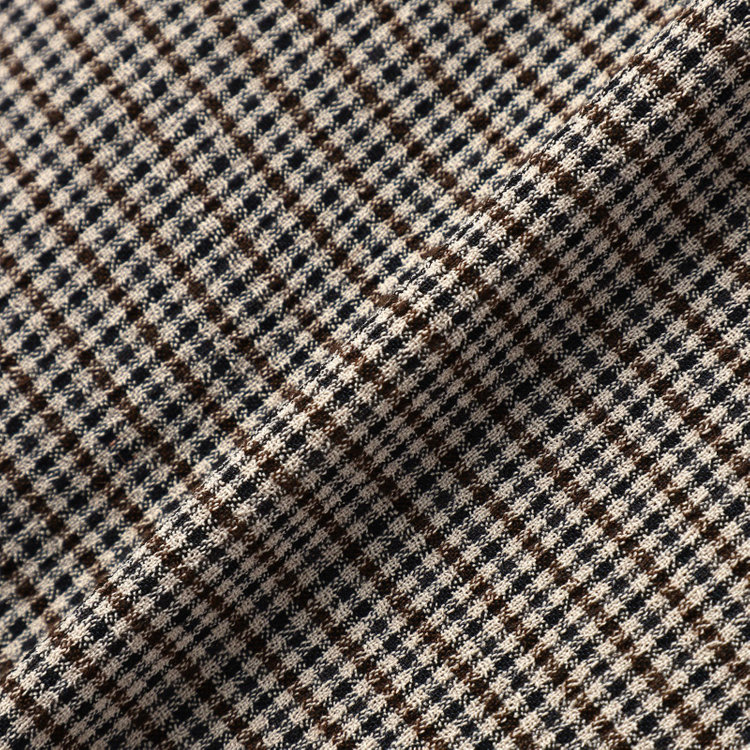 シルバーライン 【RBC】【春夏】オーバーサイズ2釦ジャケット/ブラウン×チェック その他