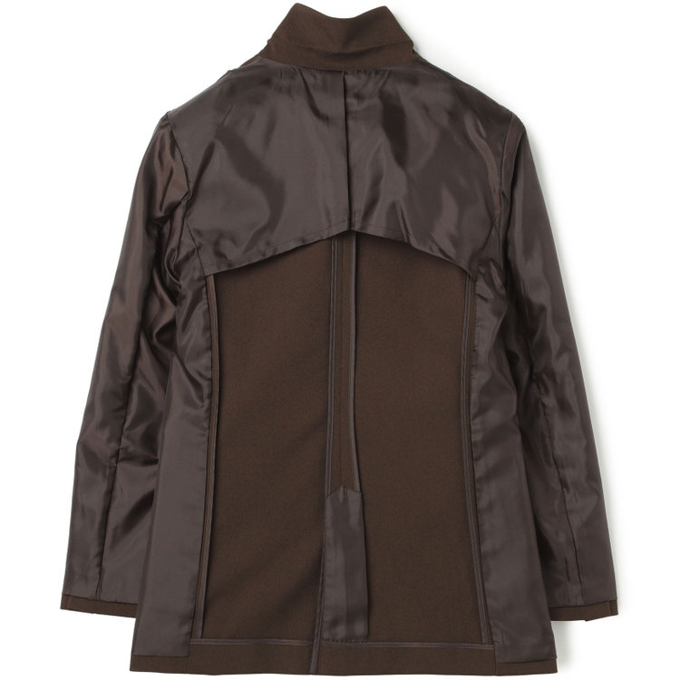 シルバーライン 【RELAX WIDE】【秋冬】 1釦シングルジャケットワイドパンツスーツ/ブラウン/4S SUSTAINABILITY&ECOLOGY FABRIC/※パンツ裾上げ済仕様 茶中間