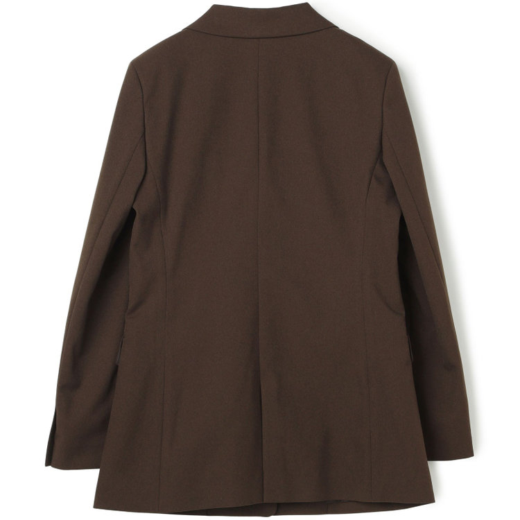 シルバーライン 【RELAX WIDE】【秋冬】 1釦シングルジャケットワイドパンツスーツ/ブラウン/4S SUSTAINABILITY&ECOLOGY FABRIC/※パンツ裾上げ済仕様 茶中間