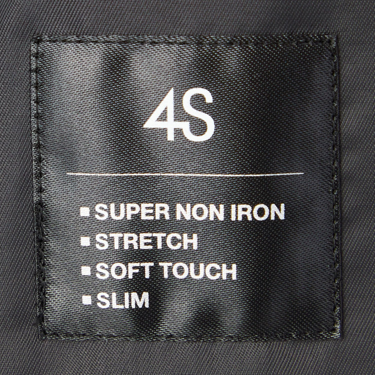 ブラックライン 【発送在庫あり】【SKINNY】ウールブレンドニットチェスターコート/ブラック/4S 黒