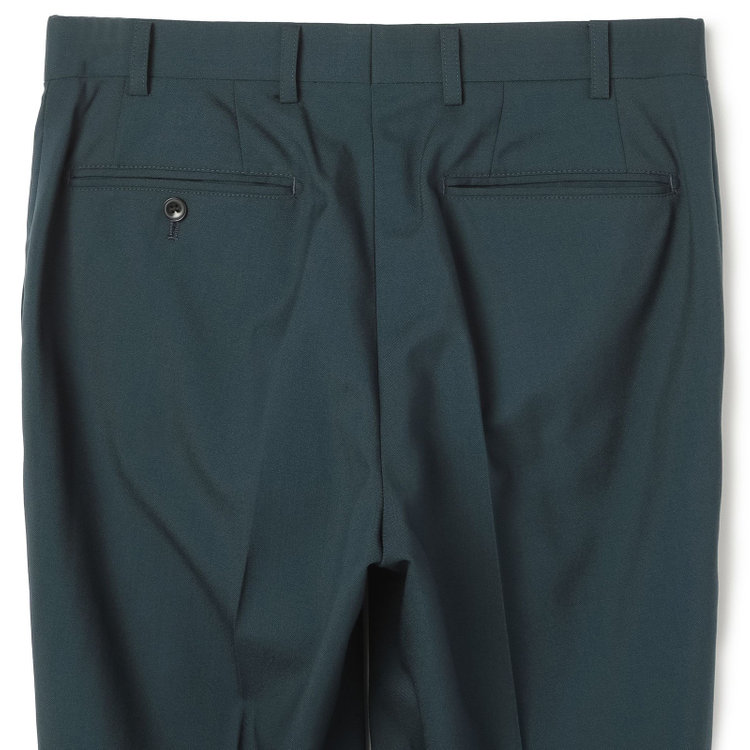 ブラックライン 【発送在庫あり】【SLIM TAPERED_2】【春夏】2釦シングルスーツ 0タック/グリーン×ソリッド/ウエストムーブ/REDA ACTIVE/NEW ZEALAND WOOL MERINO/SHOWER CLEAN/※裾上げ必要 緑濃色