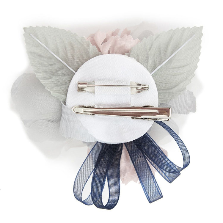 スーツセレクト コサージュ/グレー グレー淡色