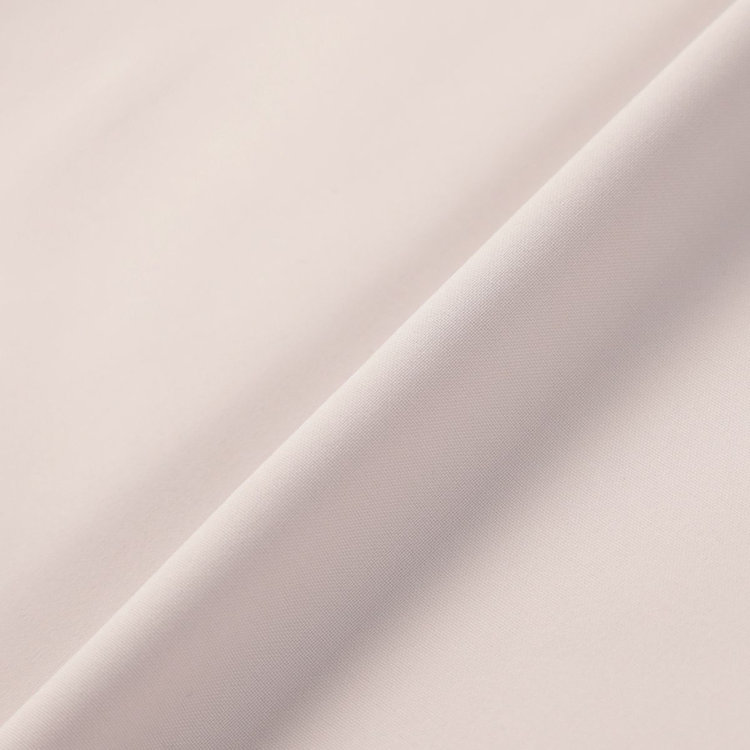 シルバーライン 【SILVER LINE/7分袖】パール釦付きキーネックプルオーバー/ピンク/「ウォッシャブル可能」「2WAYストレッチ」「防シワ」「UV加工」「接触冷感」「透け軽減」 赤淡色