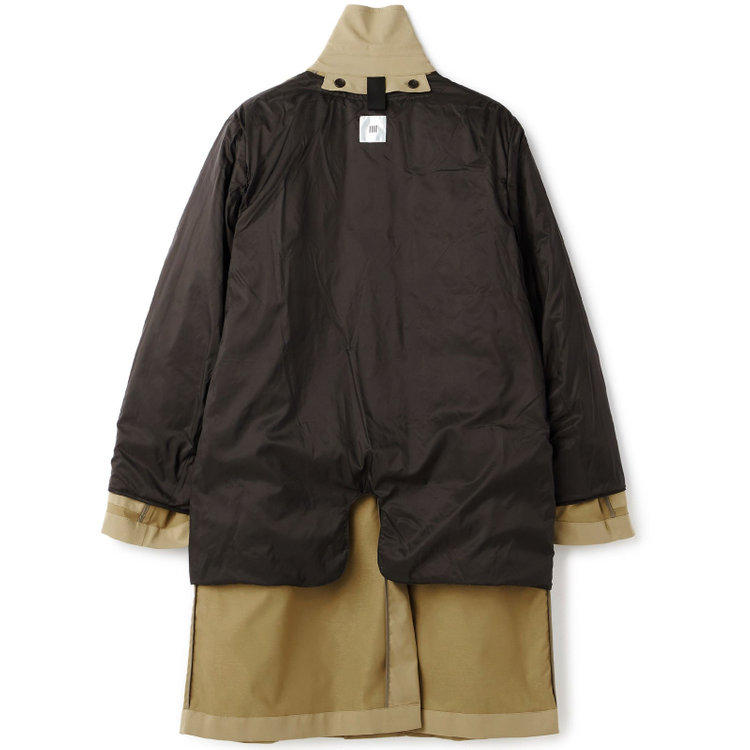 シルバーライン 【SL】ダウンライナーコート/サンドブラウン 茶淡色