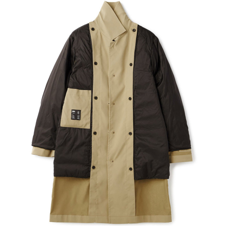 シルバーライン 【SL】ダウンライナーコート/サンドブラウン 茶淡色