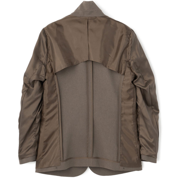 シルバーライン 【SILVER LINE】【年間】1釦シングルパンツスーツ/ブラウン/ウォッシャブル/ウエストシャーリング/4S SUSTAINABILITY&ECOLOGY FABRIC/※パンツ裾上げ済仕様 茶中間