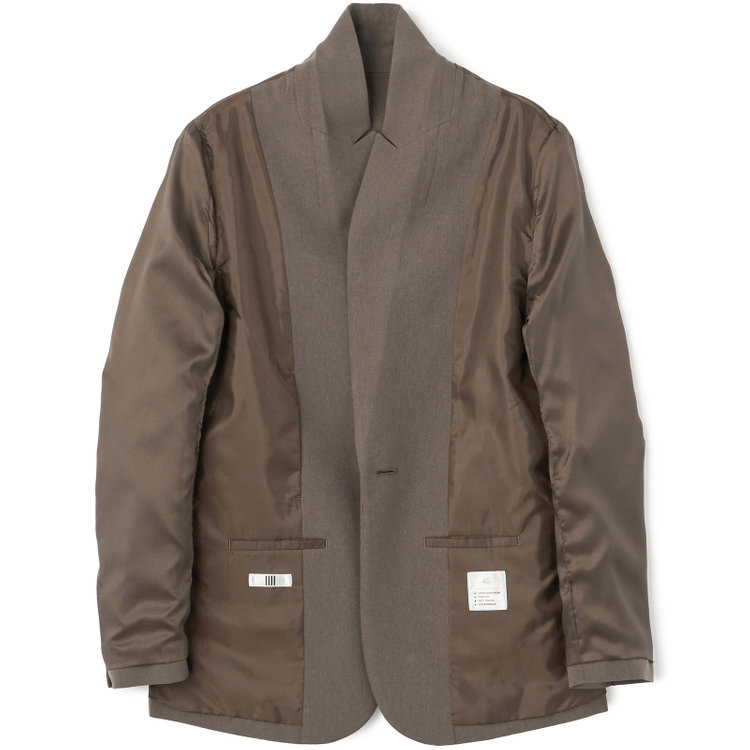 シルバーライン 【SILVER LINE】【年間】1釦シングルパンツスーツ/ブラウン/ウォッシャブル/ウエストシャーリング/4S SUSTAINABILITY&ECOLOGY FABRIC/※パンツ裾上げ済仕様 茶中間