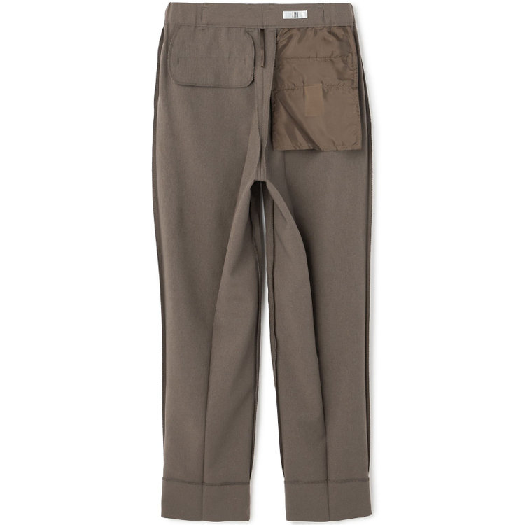 シルバーライン 【SILVER LINE】【年間】1釦シングルパンツスーツ/ブラウン/ウォッシャブル/ウエストシャーリング/4S SUSTAINABILITY&ECOLOGY FABRIC/※パンツ裾上げ済仕様 茶中間